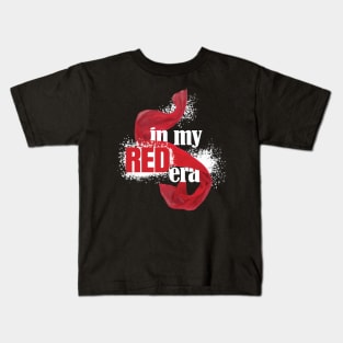 in my red era Kids T-Shirt